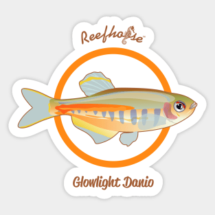 Glowlight Danio Sticker
